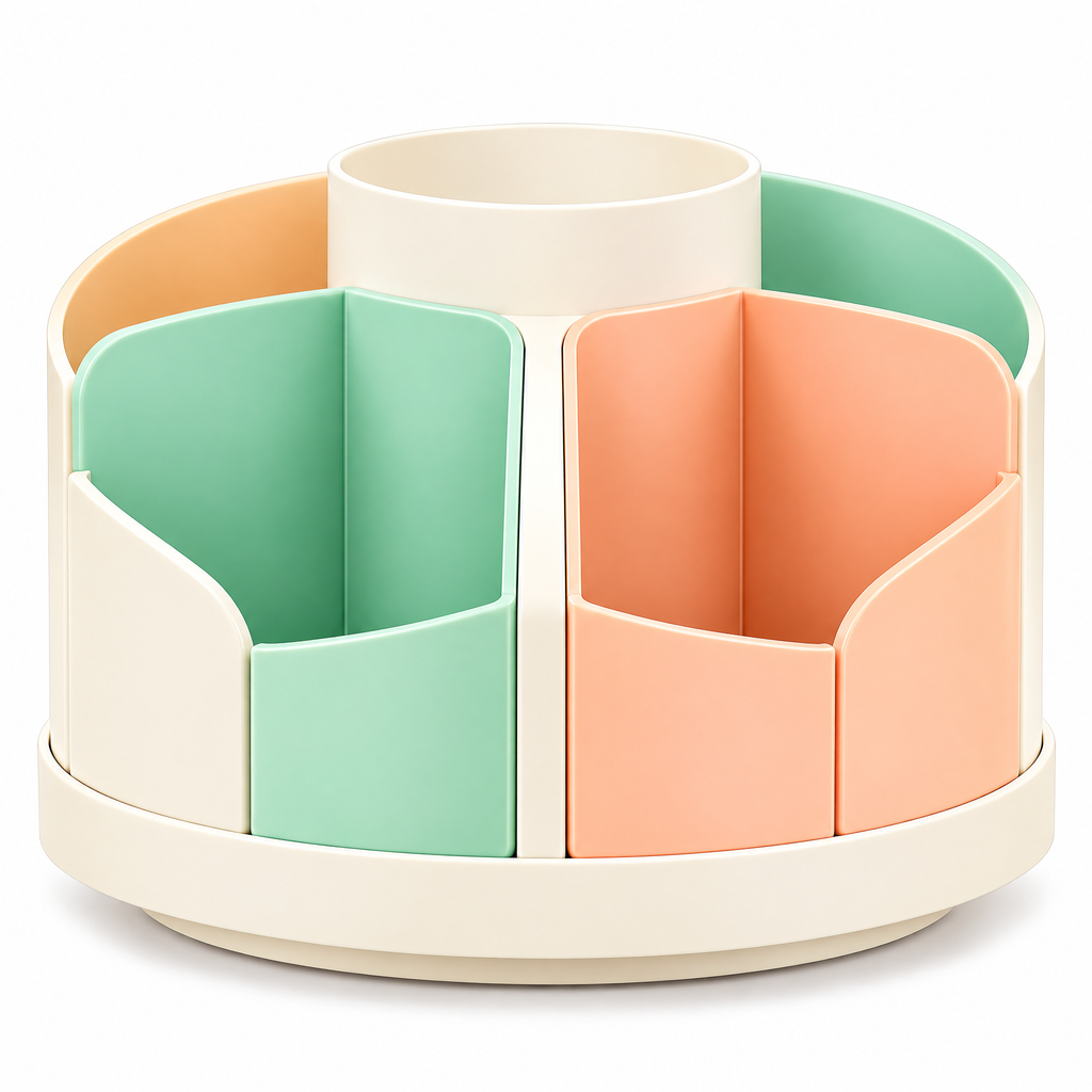 Pastel Rotating Desk Caddy — product view